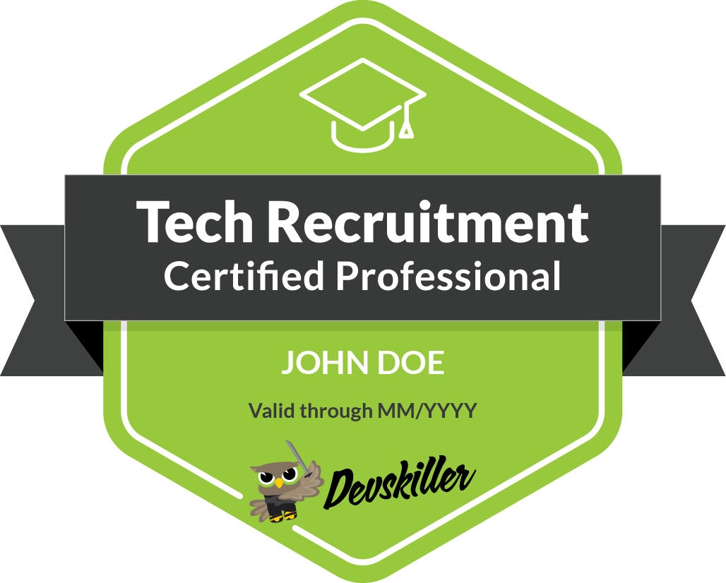 Introducing DevSkiller Tech Recruitment Certification Course - DevSkiller