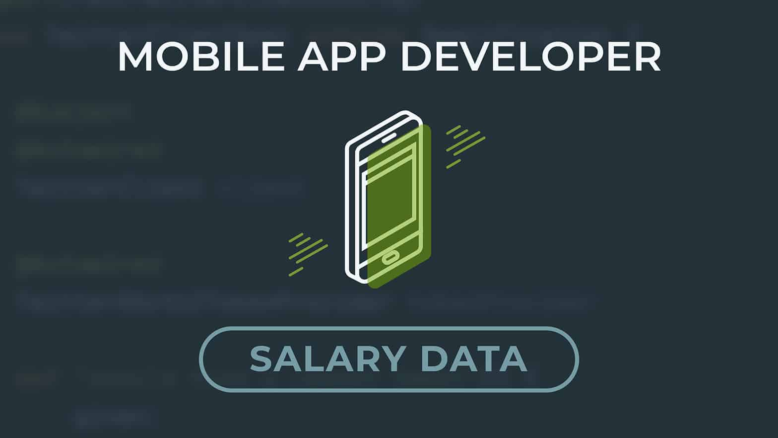 Salário para desenvolvedores de aplicativos móveis