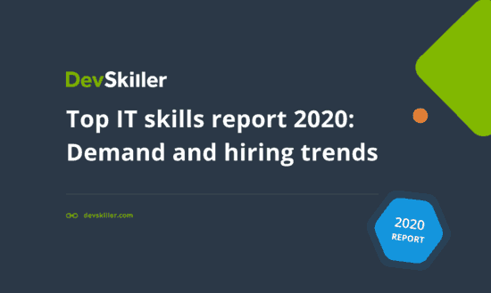 DevSkiller top IT vaardigheden rapport 2020: Trends in vraag en aanwerving
