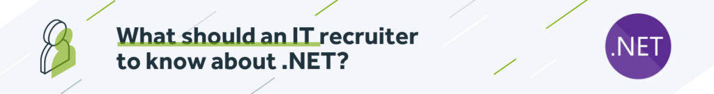 Wat moet een IT recruiter weten over .NET?