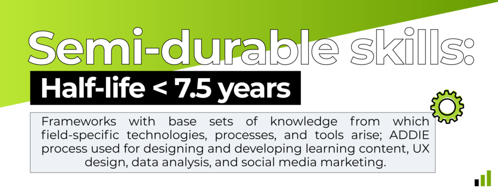 DevSkiller Digital & IT Skills Report 2023: Semi-durable skills